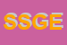 logo della SGE SOCIETA GRAFICHE EDITORIALI SRL SIGLABILE SGE SRL