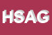 logo della HSC SAS DI AMBROGIO GIANLUCA E C  SIGLABILE OVE CONSENTITO HSC SAS