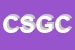 logo della CSG SNC DI GALLIAN CRISTINA E C SIGLABILE CSG SNC