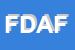 logo della FDA DISTRIBUTORI AUTOMATICI DI FOGLIOTTI ANDREA E C SNC SIGLABILE FDA SNC