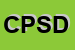 logo della C P S D COOPERATIVA PRODUZIONE SERRAMENTI DOLCINI